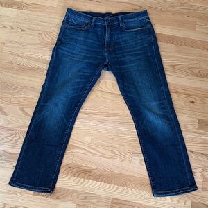 Lucky Brand Men's Dark Blue Straight Jeans